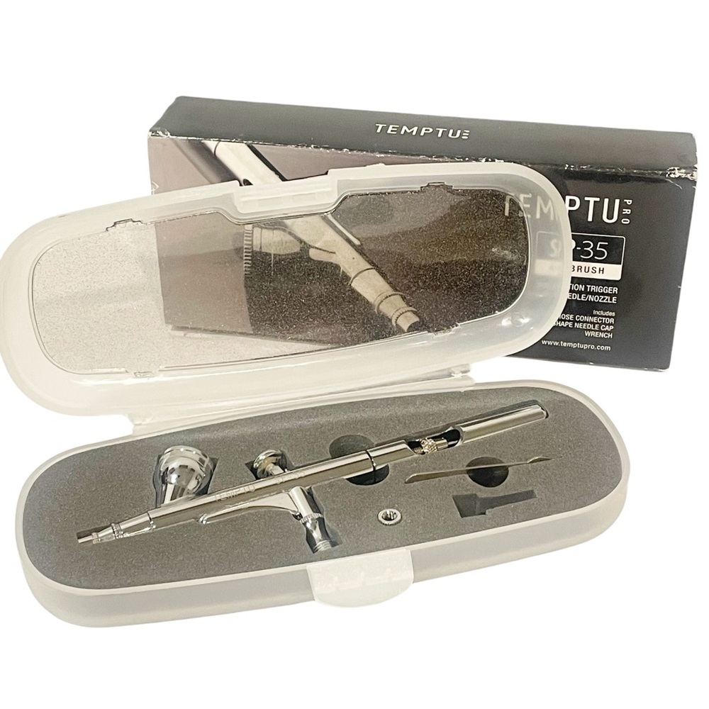 TEMPTU‎ Gravity Feed Airbrush, SP-35 Single Action Airbrush Gun Professional
